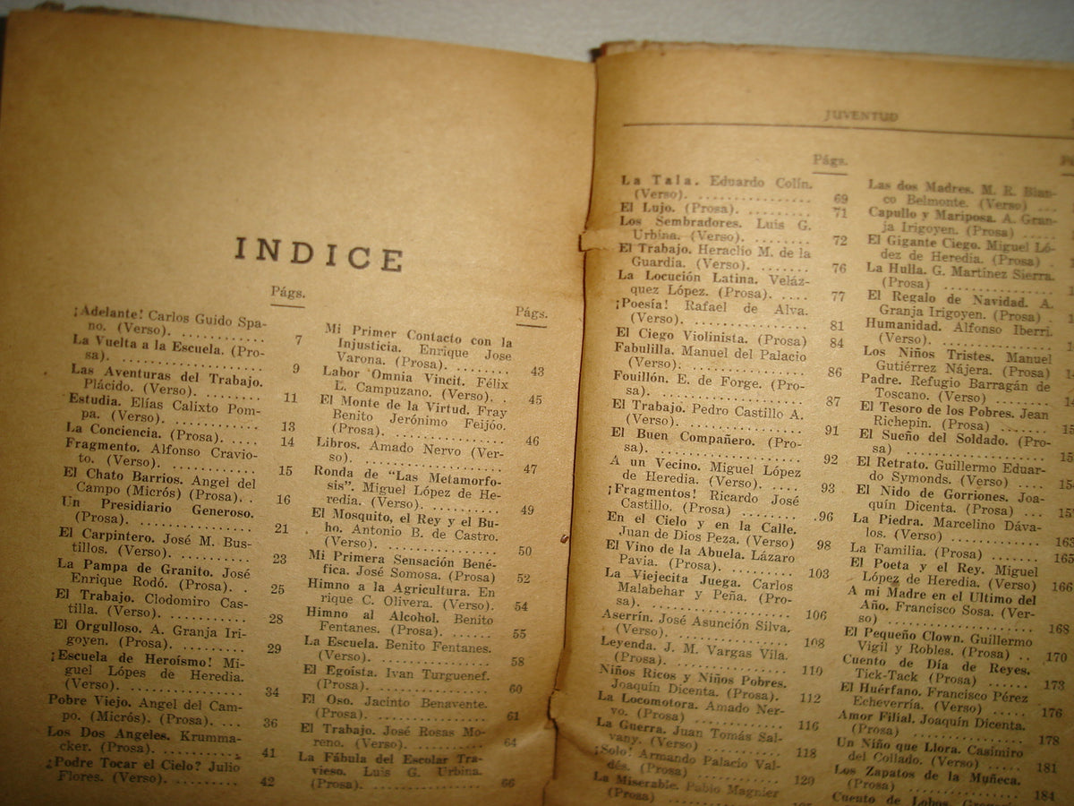 169- Antiguo Libro De Primaria. Juventud. Lecturas Escogidas - Miguel López De Heredia - 1946