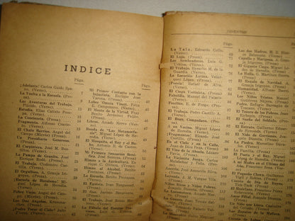 169- Antiguo Libro De Primaria. Juventud. Lecturas Escogidas - Miguel López De Heredia - 1946