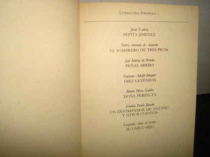 32- Gran Colección De La Literatura Universal Española I - Gallimard/Promexa. México, 1982