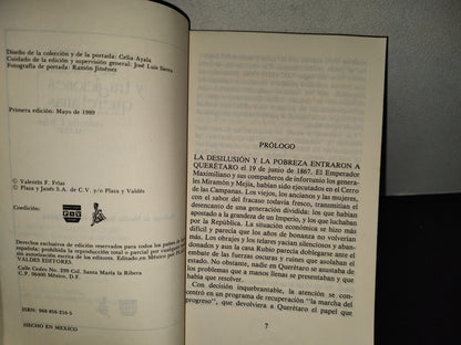 202- Leyendas Y Tradiciones Queretanas. Primera Serie. Biblioteca Frías. P y V Editores. 1A. E. 1989