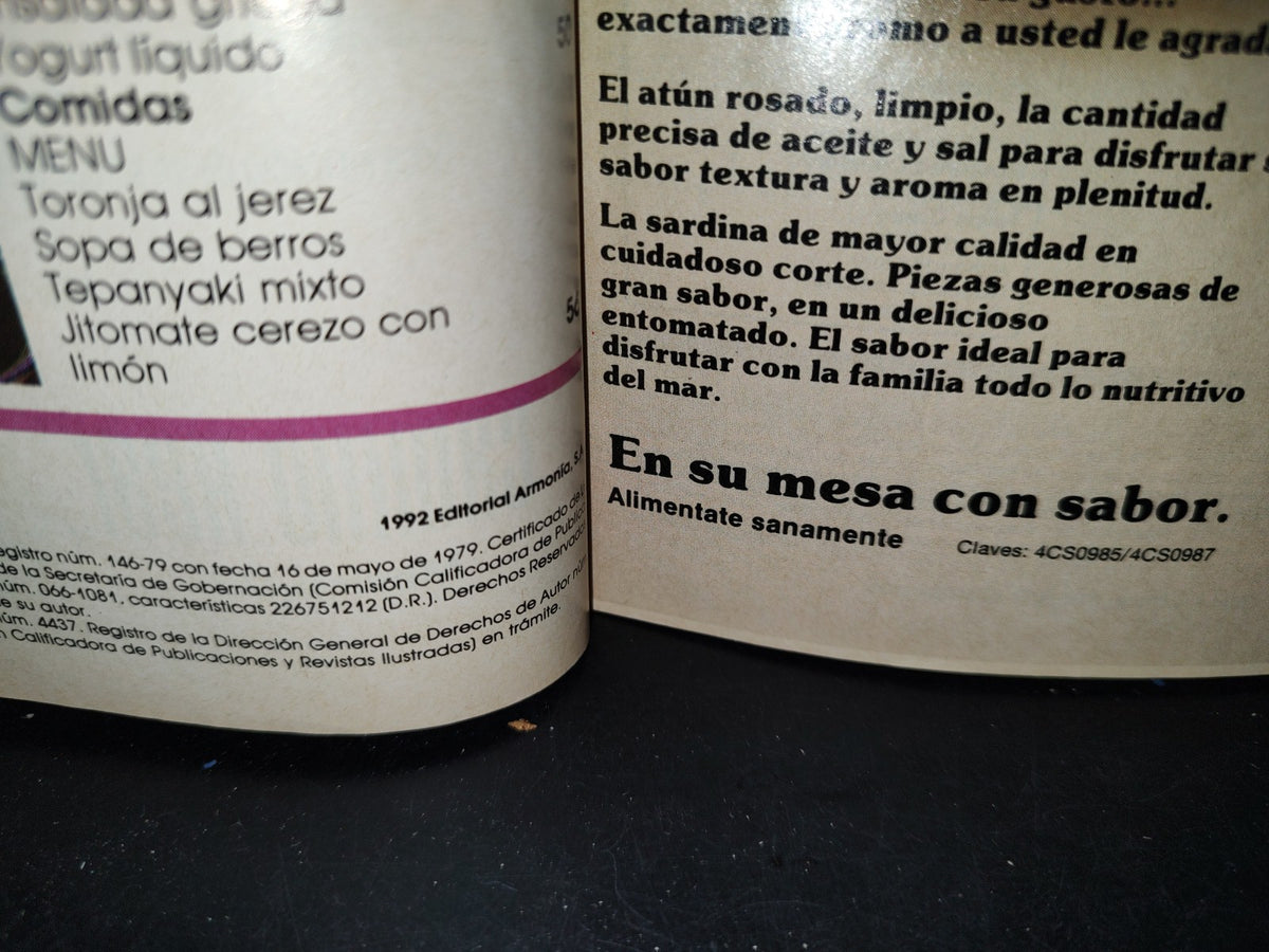 57- Revista Kena. Cocina Saludable 4 - 1992