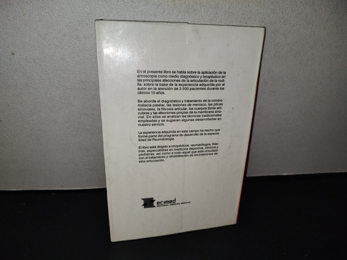 143- Artroscopia De La Rodilla. Experiencia De Un Reumatólogo - Jorge González Griego