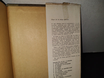 180- Usted Y La Ley. Guía Legal Familiar. Selecciones Del Reader'S Digest - 1978