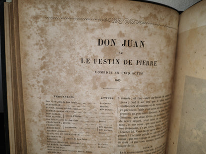 59- Obras Completas De Molière: ŒUvres Complètes De Molière. Par Auger. - Paris, Furne Et Cie. Libraires Éditeurs - 1851