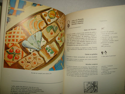 163- El Libro De La Cocina - Colette Lelou - Los 2 Tomos - Ediciones Danae 1969