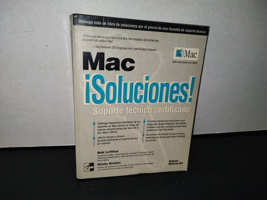 87-2- Mac ¡Soluciones! Soporte Técnico Certificado - Bob Levitus, Shelly Brisbin - 2000