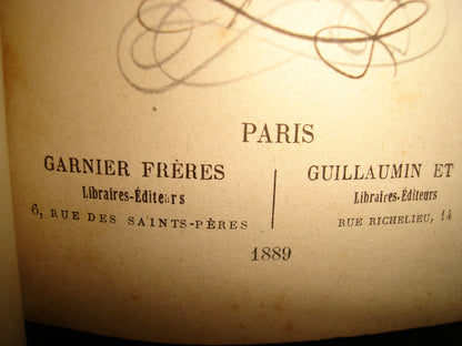 161- Tratado De Economía Política / Traité D'Economie Politique - M. Joseph Garnier - 1889