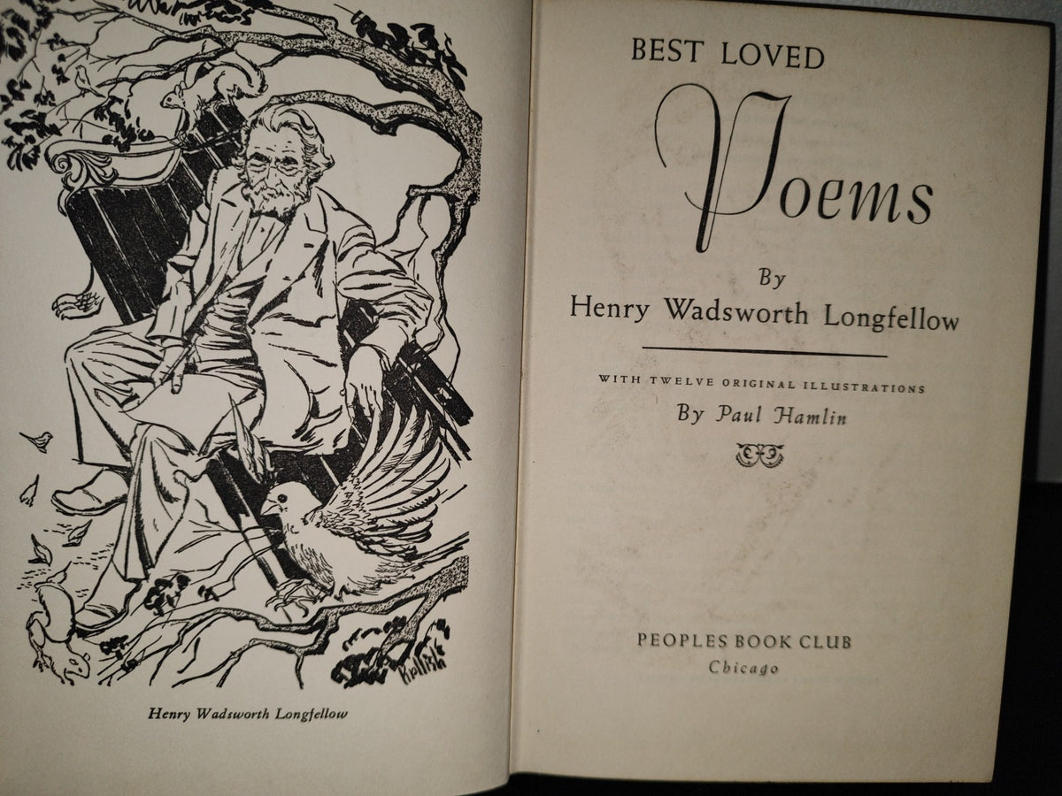 68- Best Loved Poems By Henry Wadsworth Longfellow - 1949