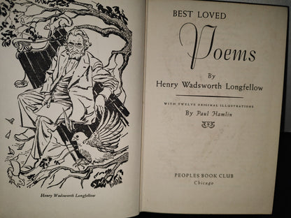 68- Best Loved Poems By Henry Wadsworth Longfellow - 1949