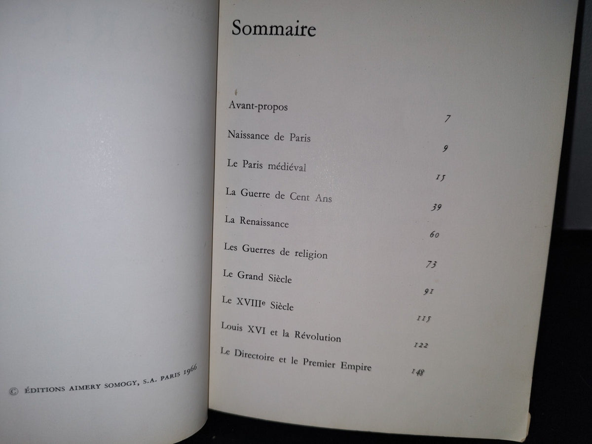 174- Paris. De Sa Naissance A Nos Jours - Pierre Courthion - 1966