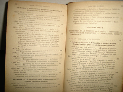 161- Tratado De Economía Política / Traité D'Economie Politique - M. Joseph Garnier - 1889