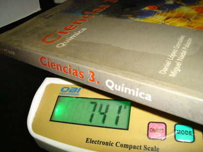 1- Ciencias 3. Química - Daniel López González, Miguel Nadal Palazón. Oxford