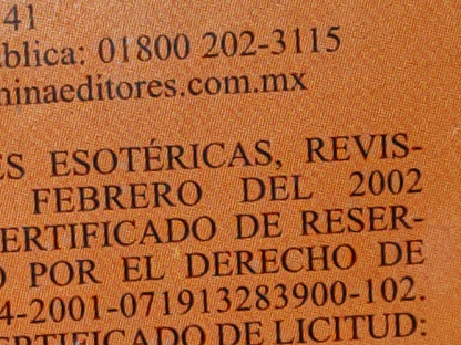211- Revista Manualidades Esotéricas. La Santa Muerte, Bálsamos, Ofrendas... No. 12, Feb. 2002