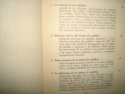 34- El Sistema Del Equilibrio. Instrumento Para La Planificación De Utilidades - Spencer A. Tucker