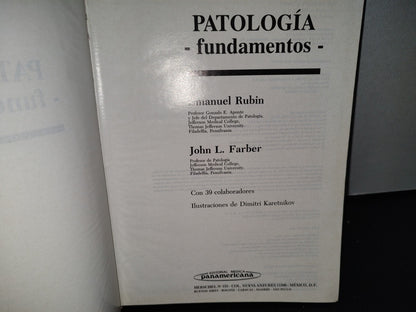 57- Patología. Fundamentos - Rubin/Farber - Editorial Médica Panamericana