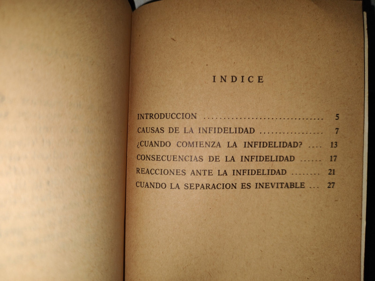 158- Libretillo: Infidelidad Conyugal - Ediciones Paulinas, S. A. - 1980