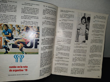 192- Revista Atlas. Presencia Rojinegra. Mundial De Fútbol Argentina 78. Año 1, No. 1 - 1978
