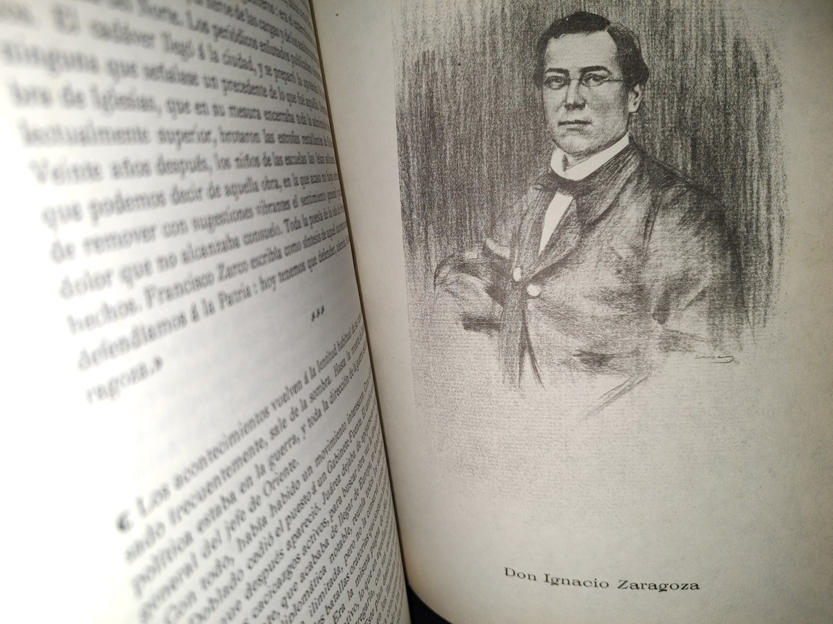153- Juárez, Su Obra Y Su Tiempo - Justo Sierra. J. Ballescá Y Compañía 1905-1906. Edición Facsimilar De Editorial Del Valle De México, S. A. - 1983