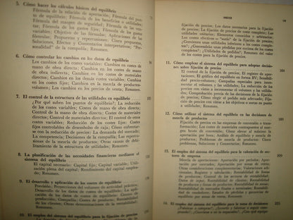 34- El Sistema Del Equilibrio. Instrumento Para La Planificación De Utilidades - Spencer A. Tucker