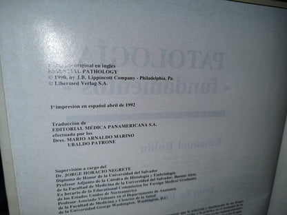 57- Patología. Fundamentos - Rubin/Farber - Editorial Médica Panamericana