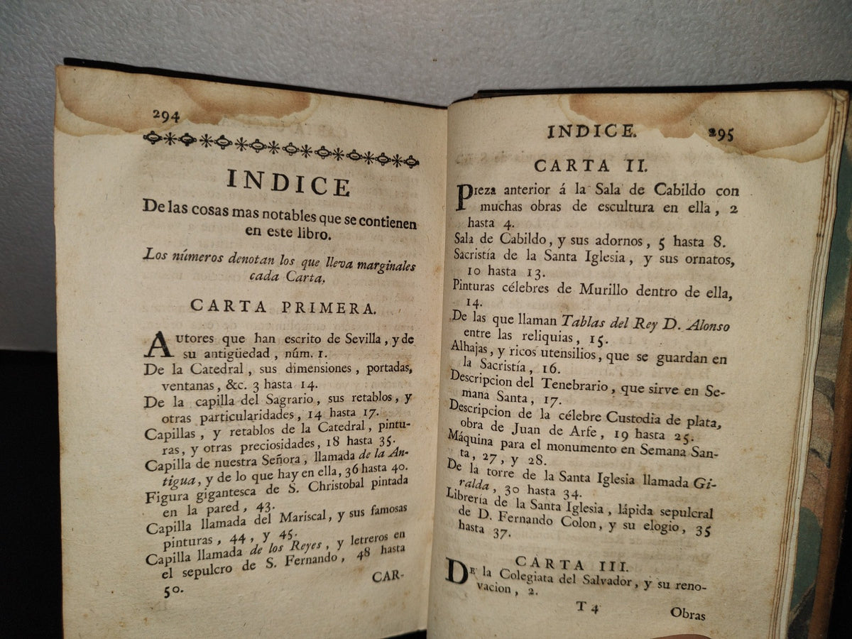60- Viage De España - Antonio Ponz - Tomo IX. Trata De Sevilla - 1786