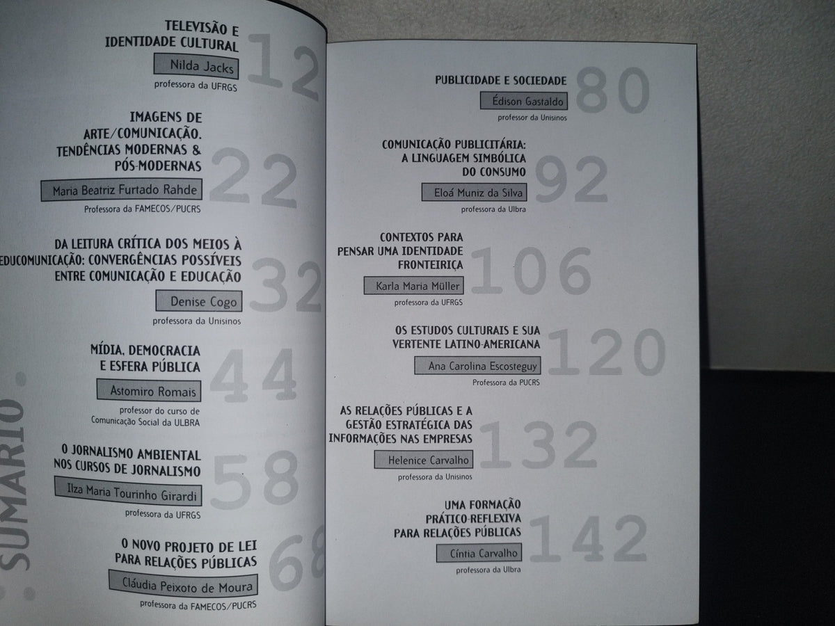 214- Tendências Na Comunicação 4. Curso De Comunicação Da Pucrs, Ufrgs, Ulbra, Unisinos