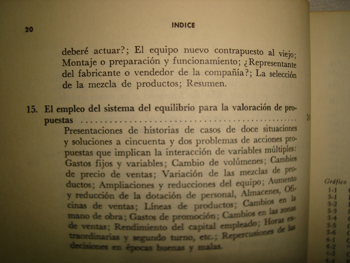 34- El Sistema Del Equilibrio. Instrumento Para La Planificación De Utilidades - Spencer A. Tucker