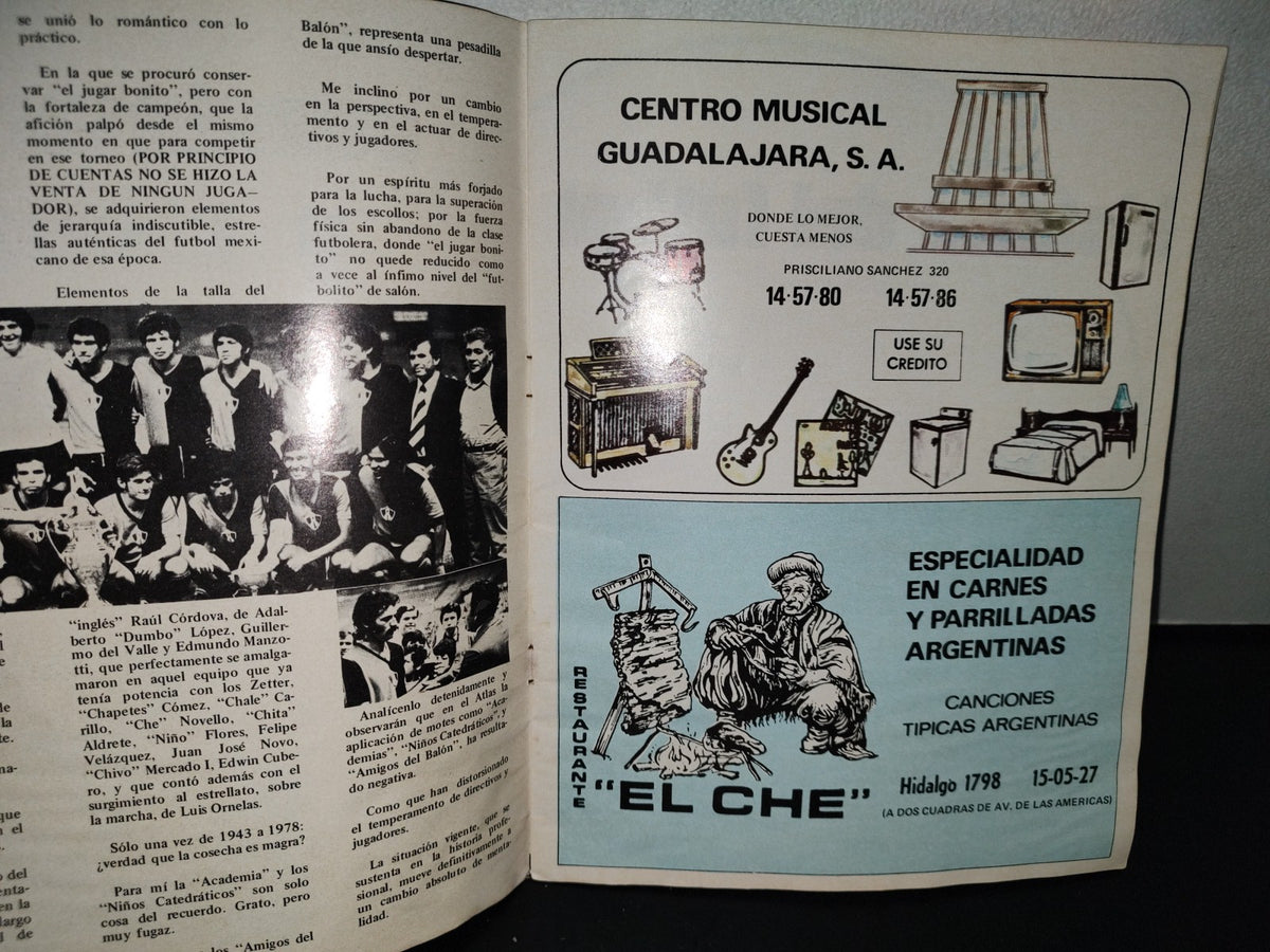 192- Revista Atlas. Presencia Rojinegra. Mundial De Fútbol Argentina 78. Año 1, No. 1 - 1978