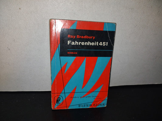 128- Alemán. Farenheit 451 - Ray Bradbury. Ullstein Bücher. Printed In Germany, West Berlin 1956
