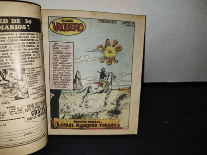 179- El Libro Vaquero. A Todo Color. Rayo De Sol. No. 254, Septiembre 1983
