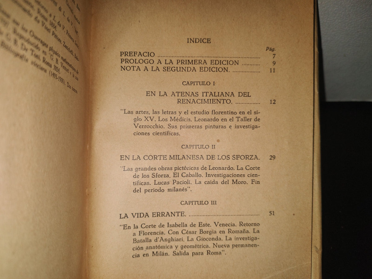 132- Leonardo Da Vinci. Artista Y Hombre De Ciencia - Roberto Marcolongo - 1956