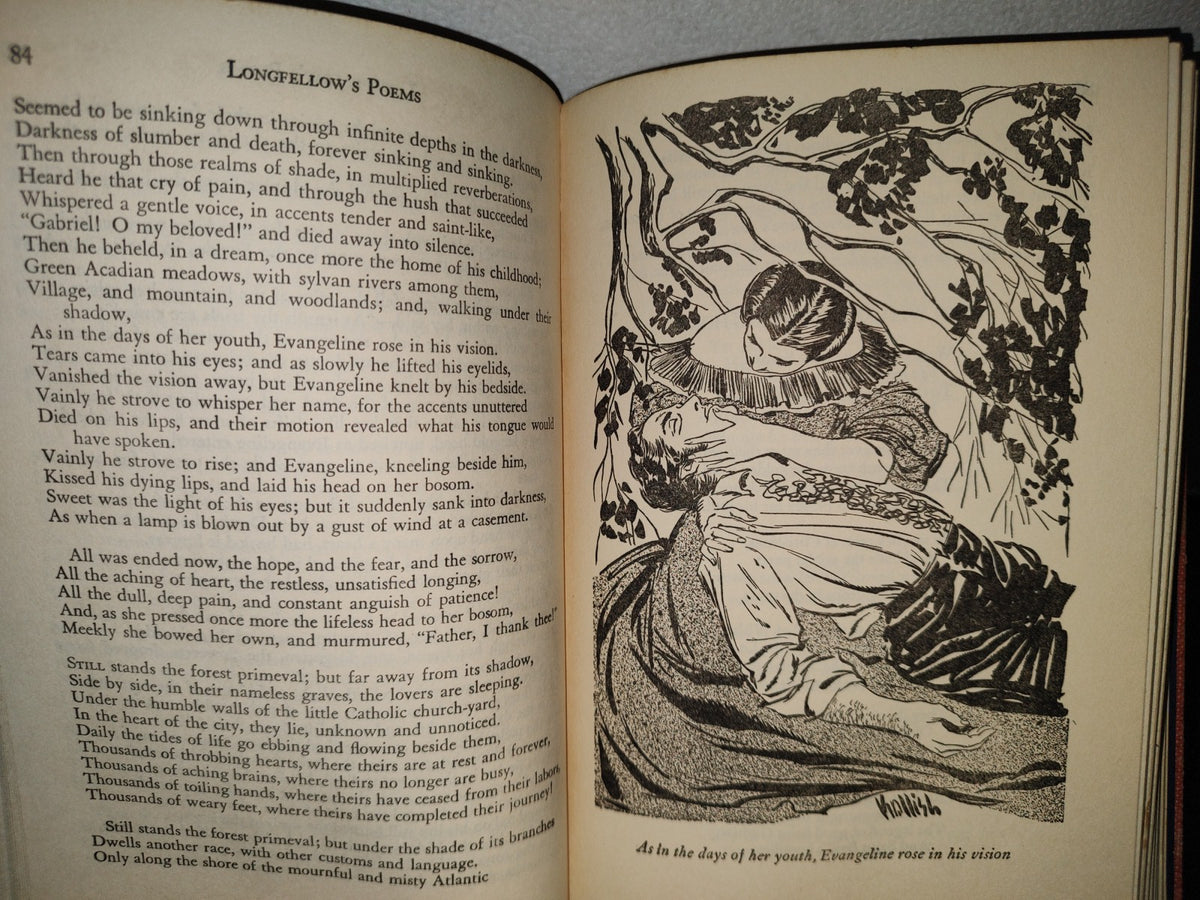 68- Best Loved Poems By Henry Wadsworth Longfellow - 1949