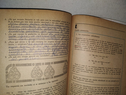 211- Español. Primera Parte. Educación Media Básica. Tercer Grado Sep - 1989