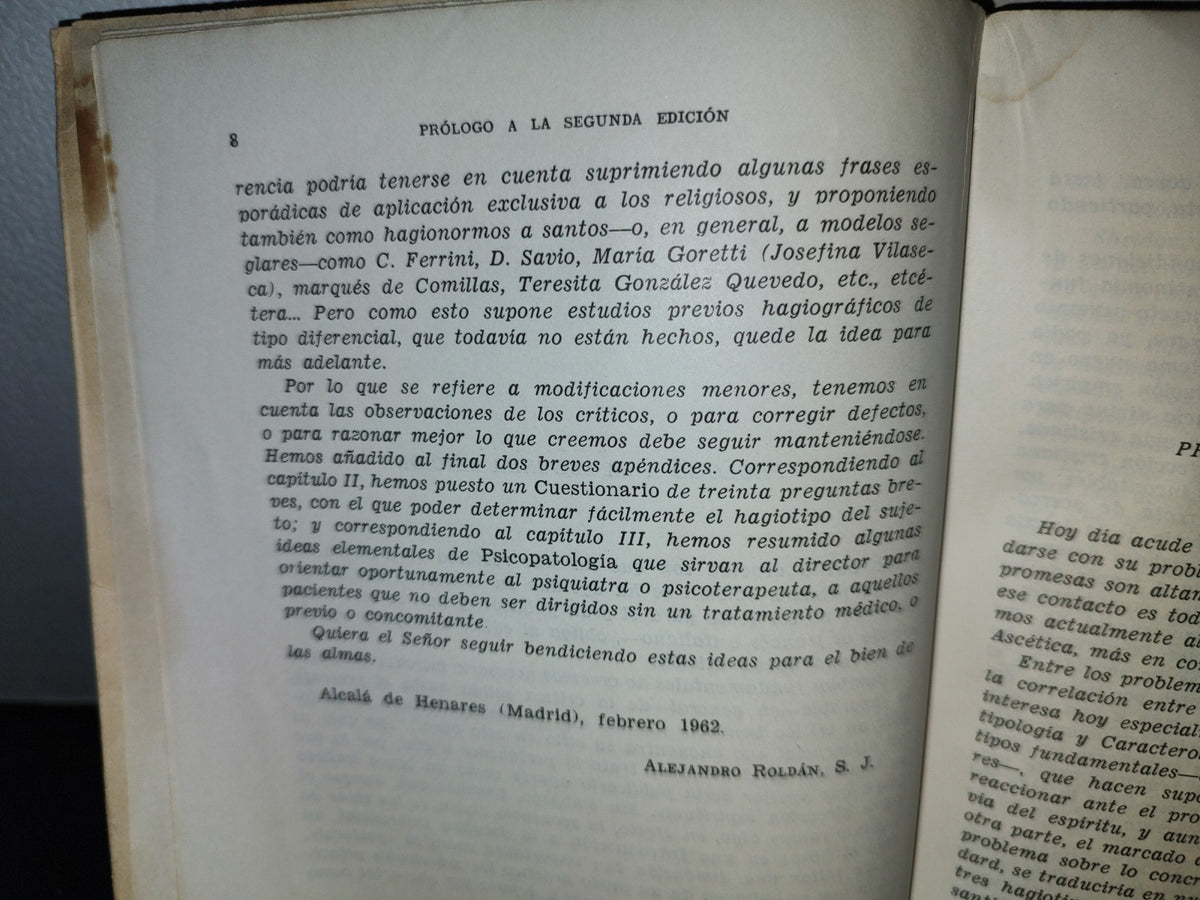 66- Introducción A La Ascética Diferencial - Alejandro Roldán - Colección Psicología-Medicina-Pastoral - Editorial Razón Y Fe S. A., 1962