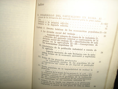 7- El Desarrollo Del Capitalismo En Rusia - Lenin - Editorial Progreso, Moscú, 1975