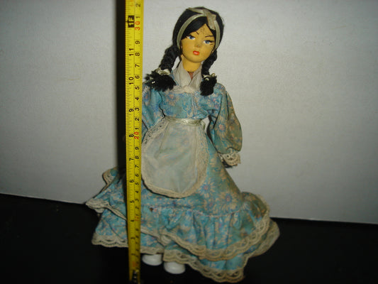 A2- Antigua Muñeca Mexicana De Los 60's - 70's