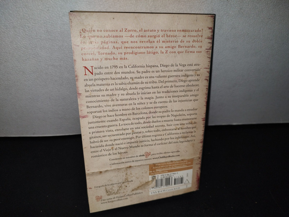 75- Zorro - Isabel Allende - Harper Collins Publishers - Rayo, HarperCollins Publishers, 2005