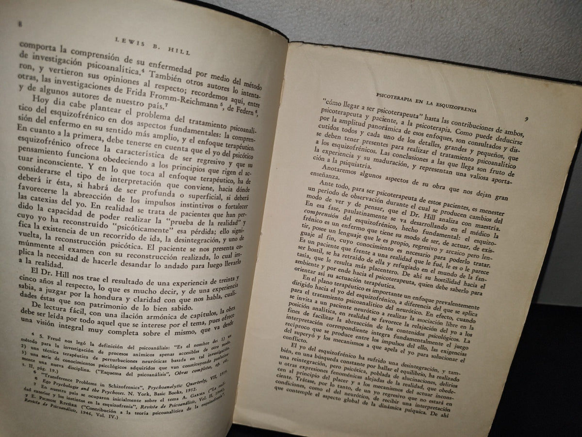4- Psicoterapia En Esquizofrenia - Lewis B. Hill - 1946