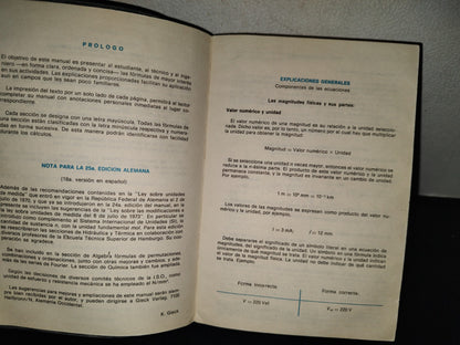 202- Manual De Fórmulas Técnicas - Kurt Gieck. Ediciones Alfaomega, 1981