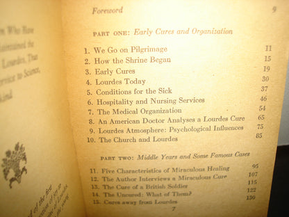 161- The Miracle Of Lourdes - Ruth Cranston - 1955