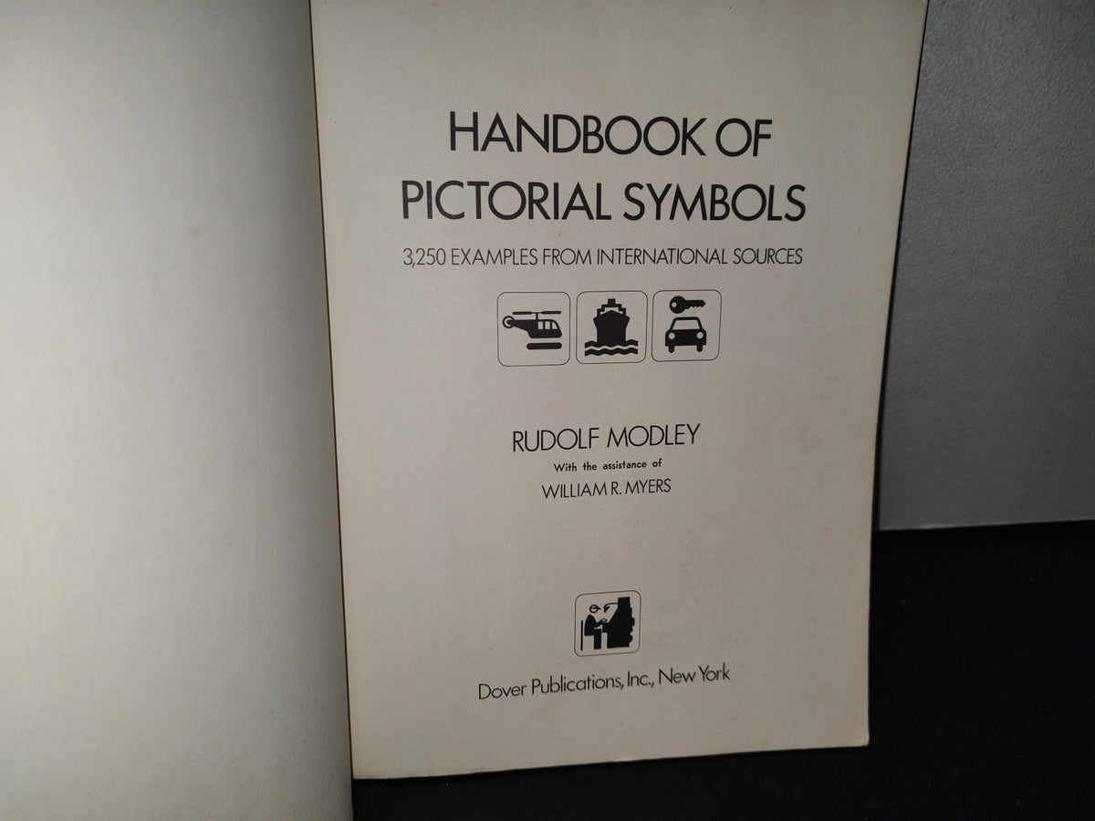 78- Handbook Of Pictorical Symbols - Rudolf Modley - 1976