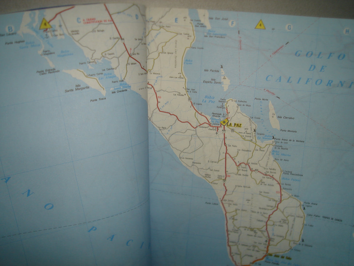 1- Guía Roji. Por Las Carreteras De México Y Estados Unidos De América - 2001