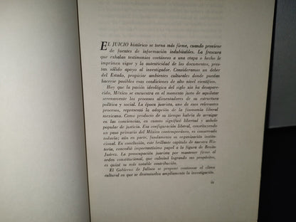 195- Juárez En Jalisco. Testimonios Y Documentos - Gobierno Del Estado, Guadalajara 1A. Ed. 1972