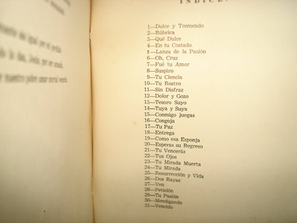171- Mi Dios Crucificado. Florilegio Místico - Rafael Sánchez Vargas - 1960
