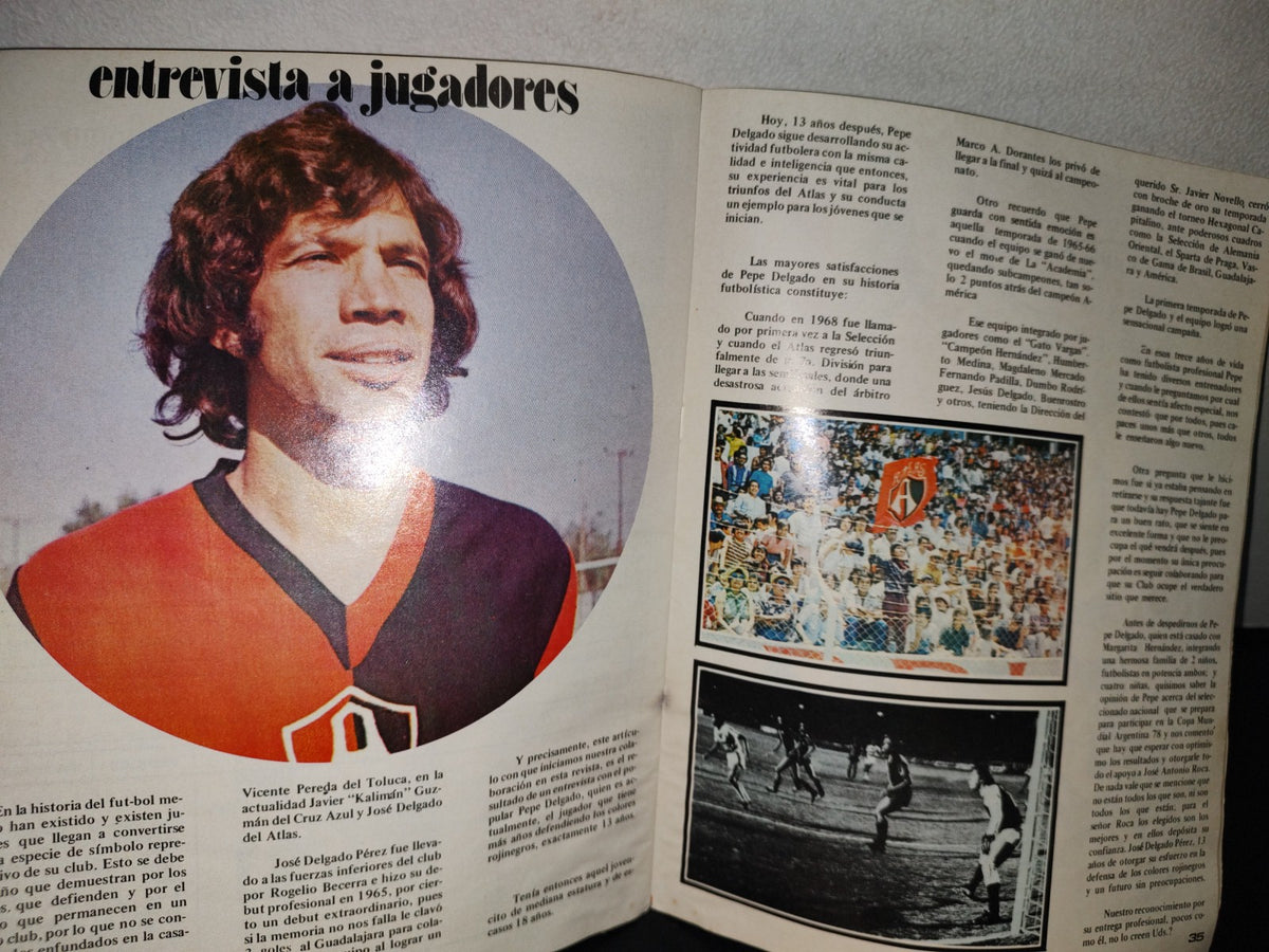 192- Revista Atlas. Presencia Rojinegra. Mundial De Fútbol Argentina 78. Año 1, No. 1 - 1978