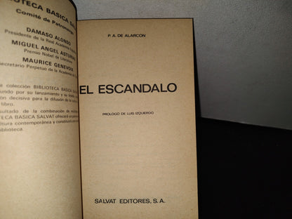 80- El Escándalo - P. A. De Alarcón