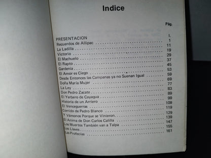 219- Tierra Adormecida (Cuentos) - Adalberto González González - Guadalajara, Jalisco, 1985