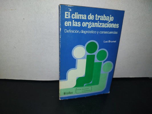 96- El Clima De Trabajo En Las Organizaciones. Definición, Diagnóstico Y Consecuencias - Luc Brunet