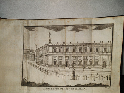 60- Viage De España - Antonio Ponz - Tomo IX. Trata De Sevilla - 1786