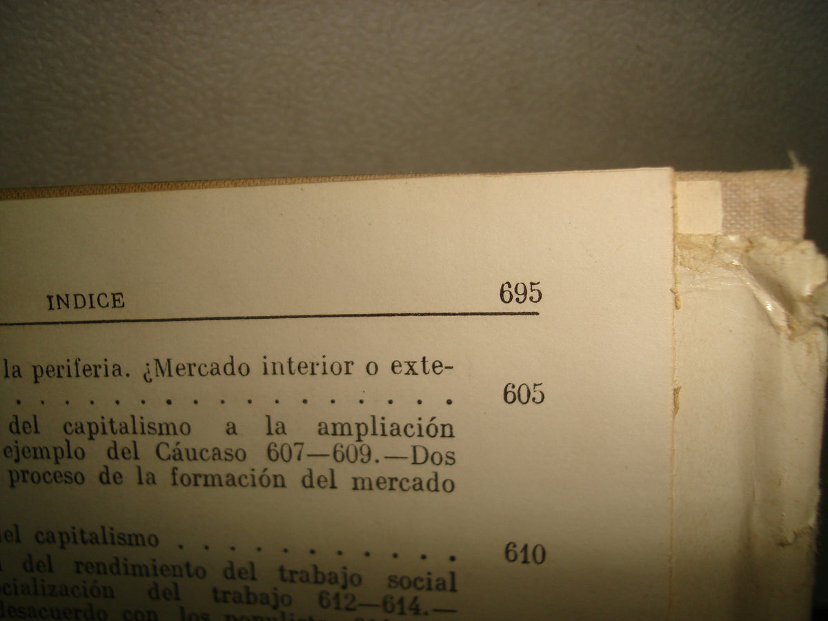 7- El Desarrollo Del Capitalismo En Rusia - Lenin - Editorial Progreso, Moscú, 1975